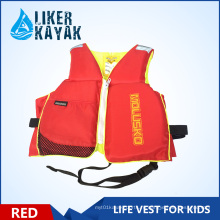 2016 Новый детский безопасности Толстые ПВХ жизни куртки Водные виды спорта жилет Детские спасательные жилеты